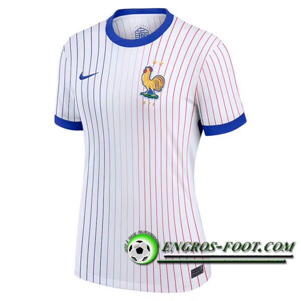 Nouveau Maillot de Foot France Femme Exterieur 2024/2025