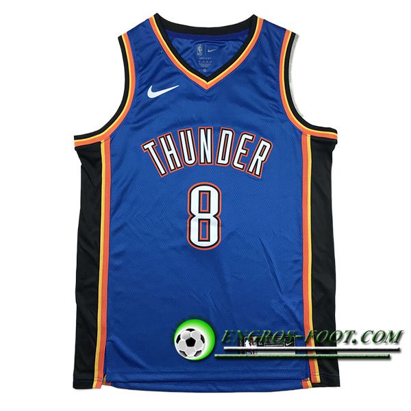 Maillot Oklahoma City Thunder (WILLIAMS #8) 2024/25 Bleu/Noir