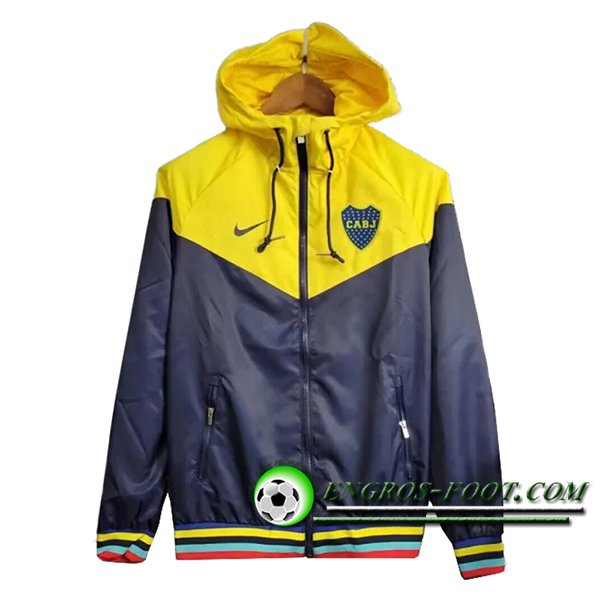 Coupe-Vent Boca Juniors Jaune/Gris 2024/2025