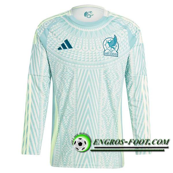 Maillot Equipe Foot Mexique Manches Longues Exterieur 2024/2025