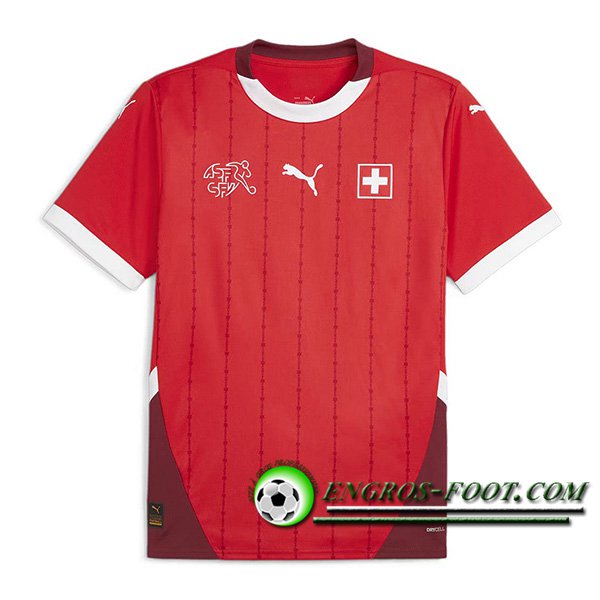 Maillot Equipe Foot Suisse Domicile 2024/2025