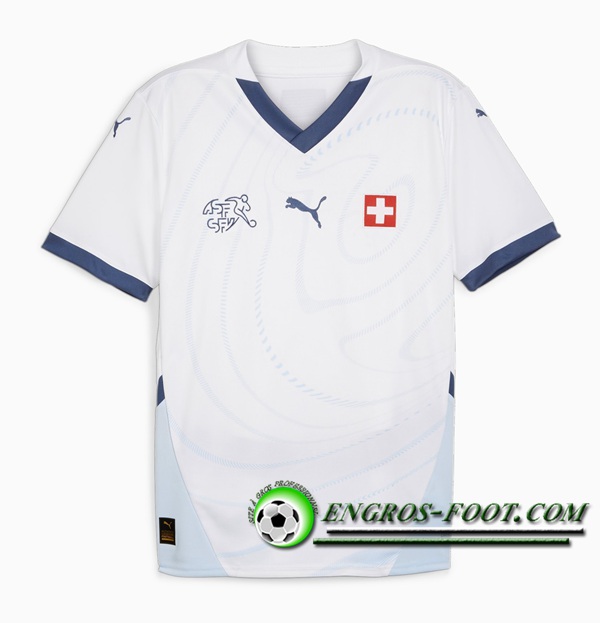 Maillot Equipe Foot Suisse Exterieur 2024/2025