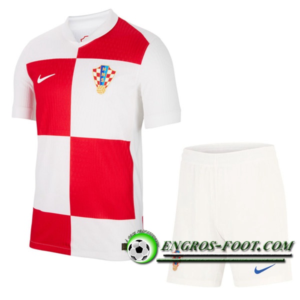 Ensemble Maillot Croatie Domicile + Short 2024/2025
