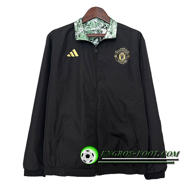 Coupe-Vent Manchester United Noir 2024/2025