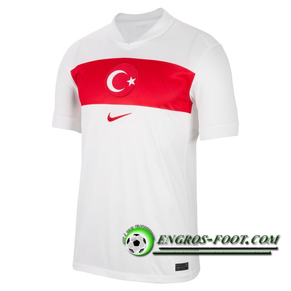 Maillot de Foot Turque Domicile UEFA Euro 2024