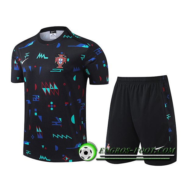 Training T-Shirts Portugal Noir 2024/2025