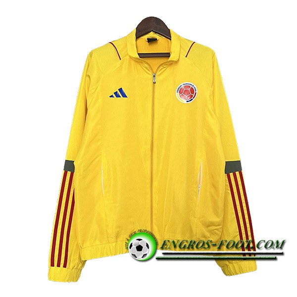 Coupe-Vent Colombie Jaune/Rouge 2024/2025