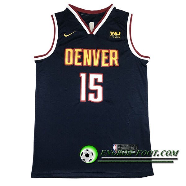 Maillot Denver Nuggets (JOKIĆ #15) 2024/25 Bleu Foncé