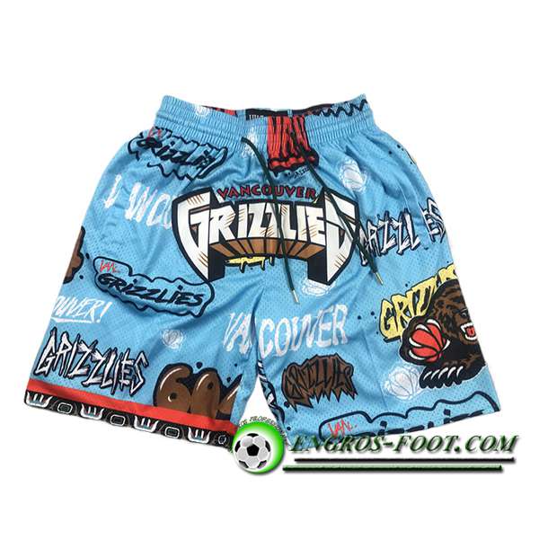 Shorts NBA Memphis Grizzlies 2024/25 Bleu/Brun