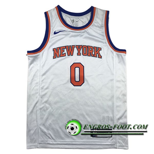 Maillot New York Knicks (DIVINCENZO #0) 2024/25 Blanc/Orange