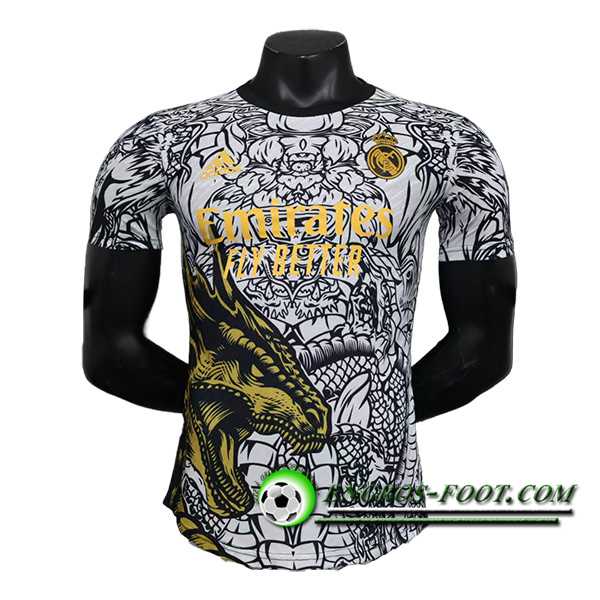 Maillot de Foot Real Madrid Special Edition Blanc/Noir 2024/2025
