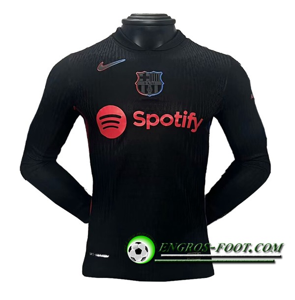 Maillot de Foot FC Barcelone Exterieur Manches Longues 2024/2025
