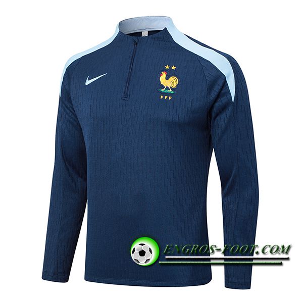 Sweatshirt Training France Bleu Royal 2024/2025