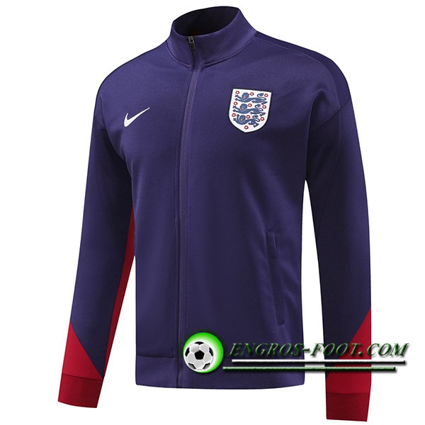 Veste Foot Angleterre Pourpre/Rouge 2024/2025