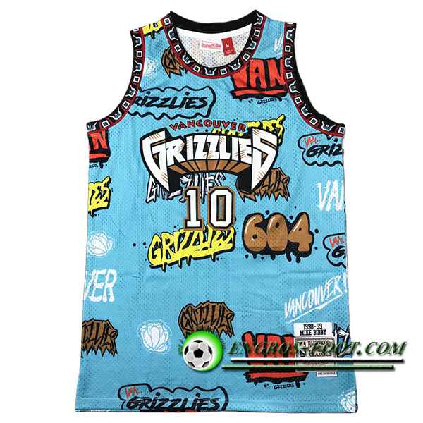 Maillot Memphis Grizzlies (BIBBY #10) 2024/25 Bleu