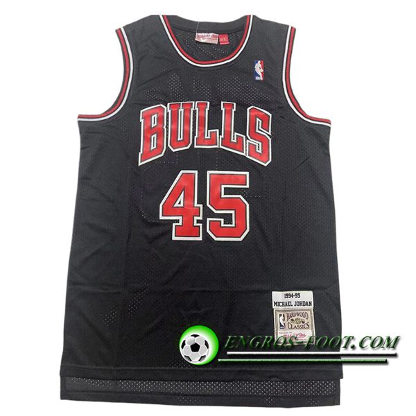 Maillot Chicago Bulls (JORDAN #45) 2024/25 Noir/Rouge -02