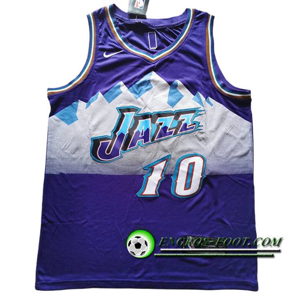Maillot Utah Jazz (CONLEY #10) 2024/25 Pourpre/Blanc