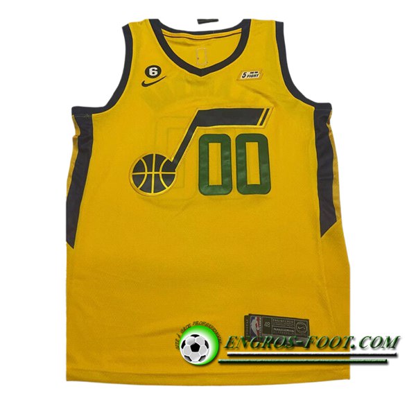 Maillot Utah Jazz (CLARKSON #00) 2024/25 Jaune