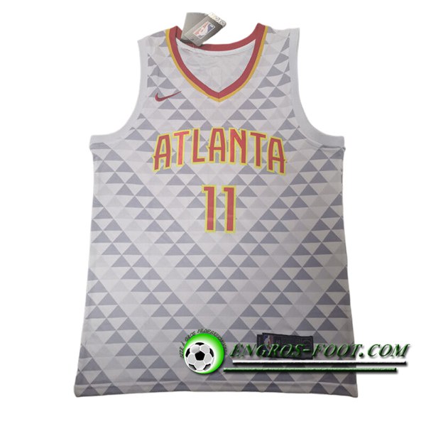 Maillot Atlanta Hawks (YOUNG #11) 2024/25 Blanc