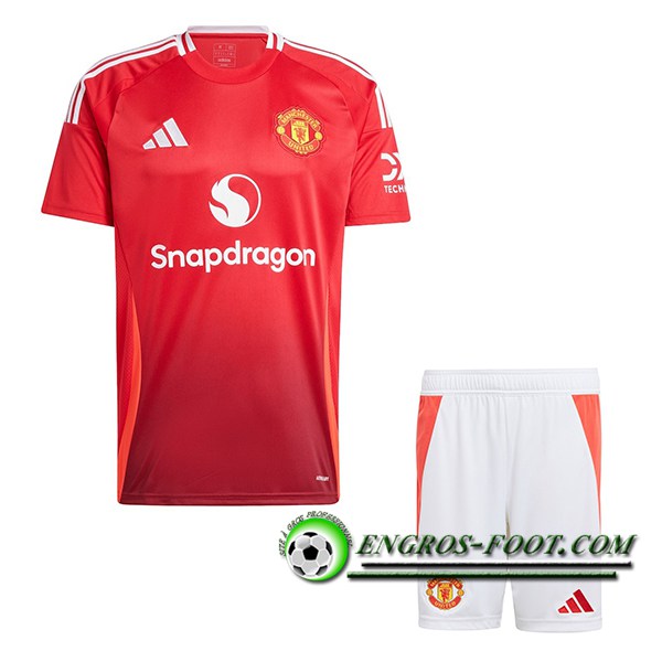 Ensemble Maillot Manchester United Domicile + Short 2024/2025