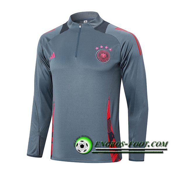 Sweatshirt Training Allemagne Gris/Rose 2024/2025