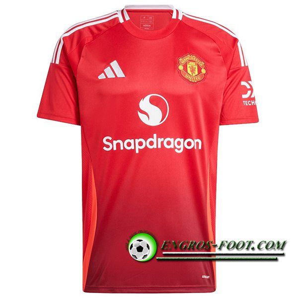 Nouveau Maillot de Foot Manchester United Domicile 2024/2025