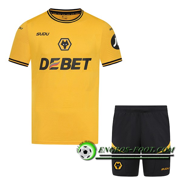 Nouveau Maillot de Foot Wolves Enfant Domicile 2024/2025