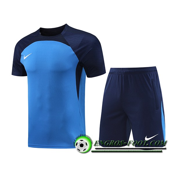 Ensemble Training T-Shirts Nike Bleu 2024/2025 -04