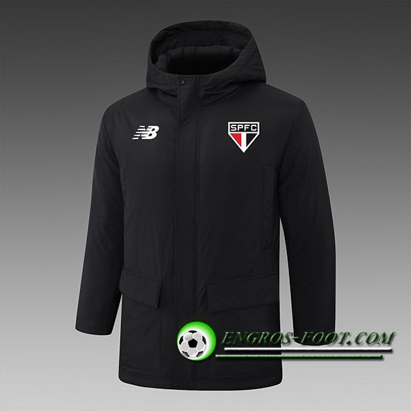 Ensemble Doudoune A Capuche Sao Paulo FC Noir 2024/2025