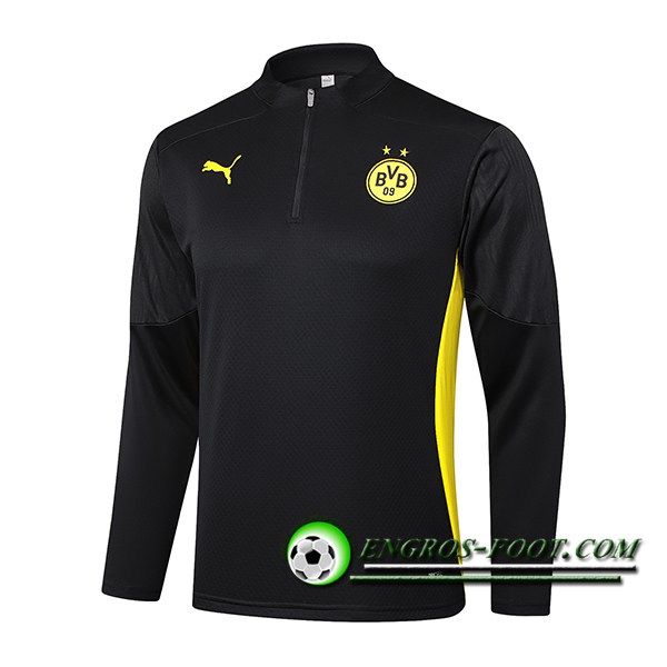 Sweatshirt Training Dortmund Noir/Jaune 2024/2025