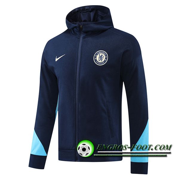 Veste A Capuche FC Chelsea Bleu Royal 2024/2025