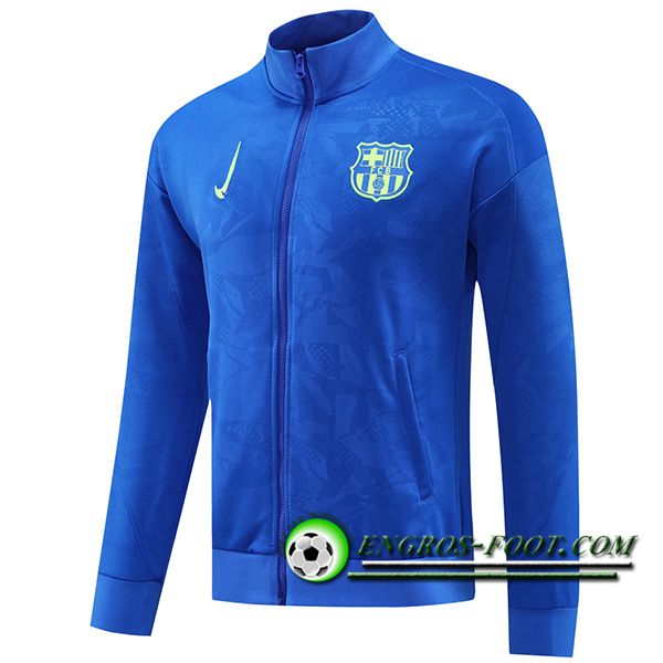 Veste Foot FC Barcelone Bleu 2024/2025
