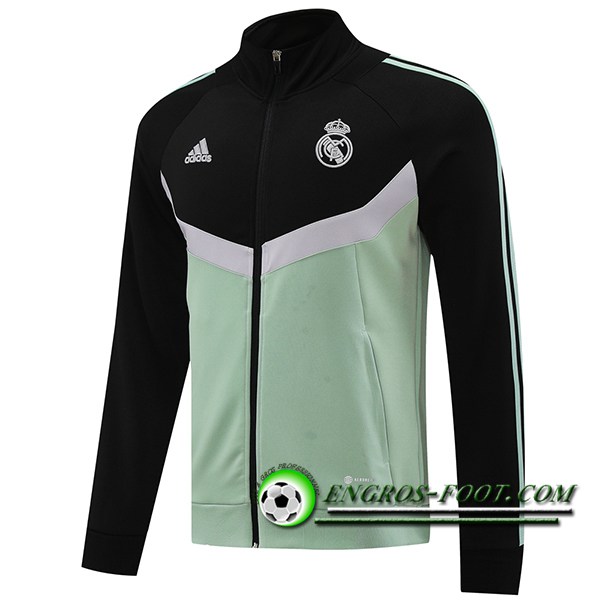 Veste Foot Real Madrid Vert/Noir 2024/2025