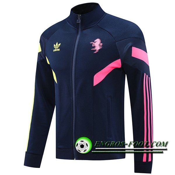 Veste Foot Juventus Bleu/Jaune/Rose 2024/2025
