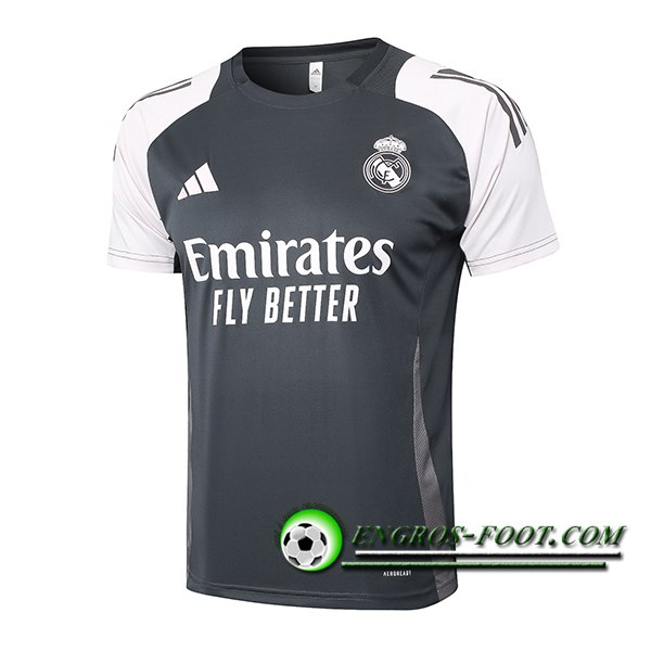 Training T-Shirts Real Madrid Gris 2024/2025