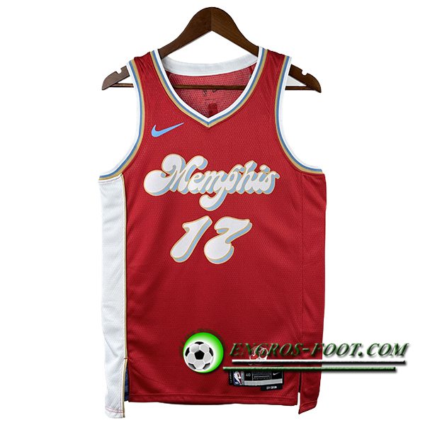 Maillot Memphis Grizzlies (KAWAMURA #17) 2024/25 Rouge/Bleu