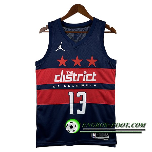Maillot Washington Wizards (POOLE #13) 2024/25 Bleu/Rouge