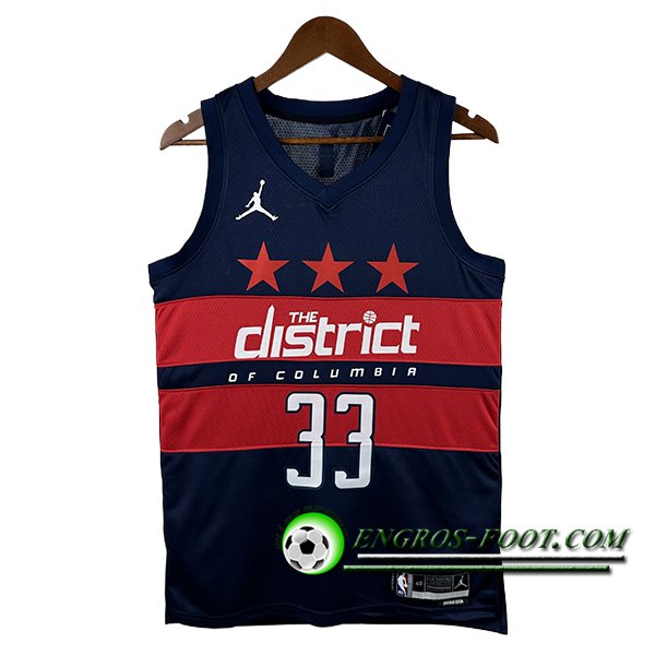 Maillot Washington Wizards (KUZMA #33) 2024/25 Bleu/Rouge