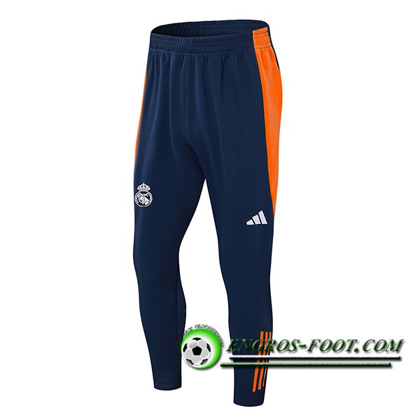 Pantalon Foot Real Madrid Bleu/Orange 2024/2025 -02