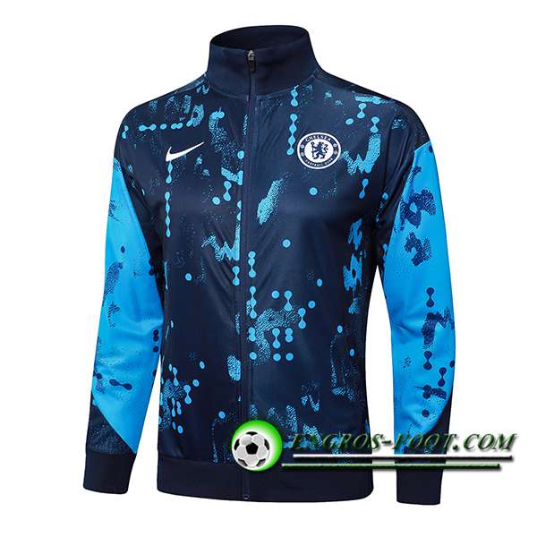 Veste Foot FC Chelsea Bleu Foncé 2024/2025