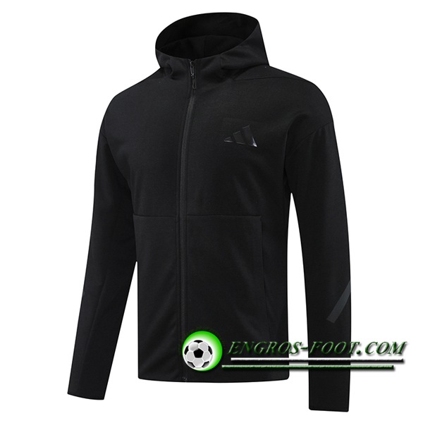 Veste A Capuche Adidas Noir 2024/2025