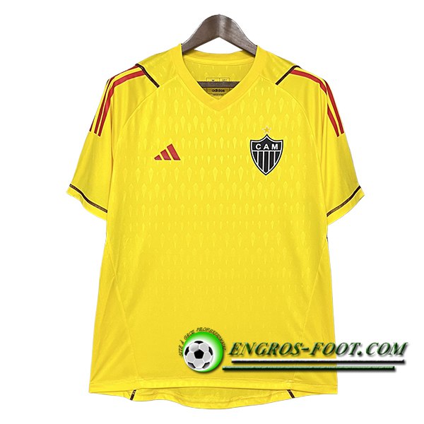 Maillot de Foot Atletico Mineiro Gardien De But Jaune 2024/2025