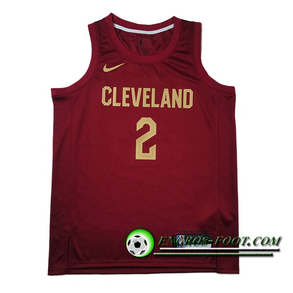 Maillot Cleveland Cavaliers (IRVING #2) 2024/25 Rouge/Jaune