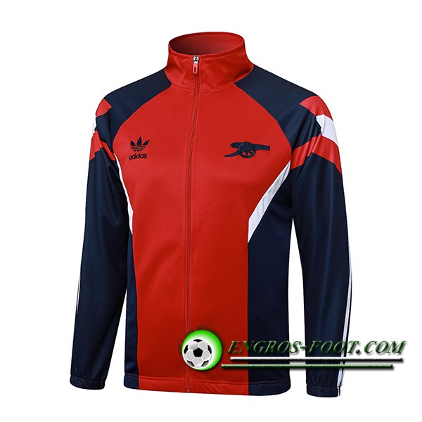 Veste Foot Arsenal Rouge/Bleu/Blanc 2024/2025