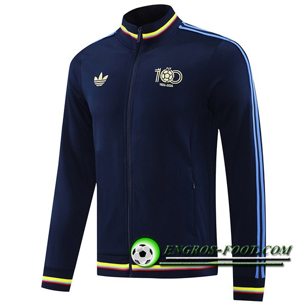 Veste Foot Colombie Bleu Marine 2024/2025