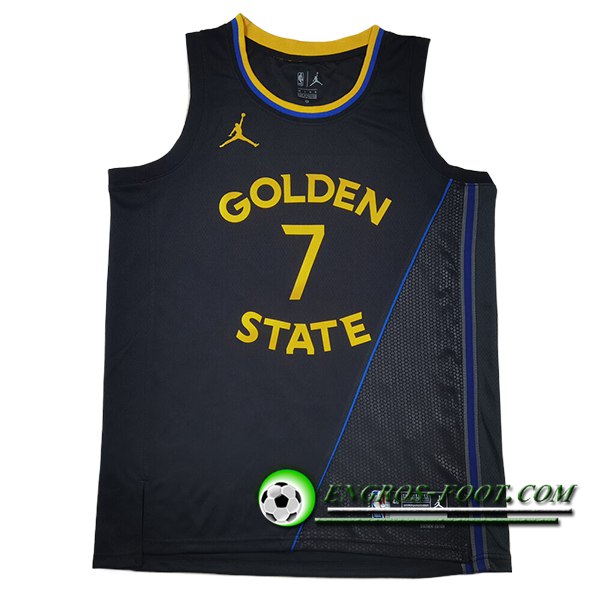 Maillot Golden State Warriors (HIELD #7) 2025/26 Noir/Gris/Jaune