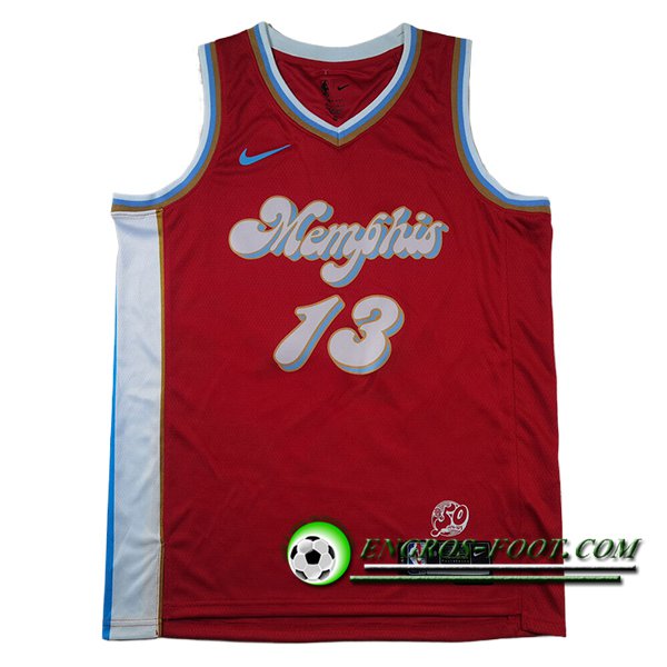 Maillot Memphis Grizzlies (JACKSON JR. #13) 2025/26 Rouge/Bleu