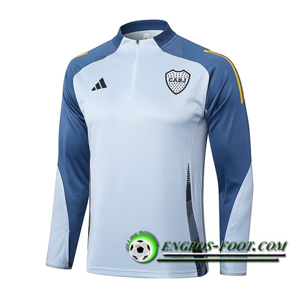 Sweatshirt Training Boca Juniors Gris/Bleu/Jaune 2025/2026