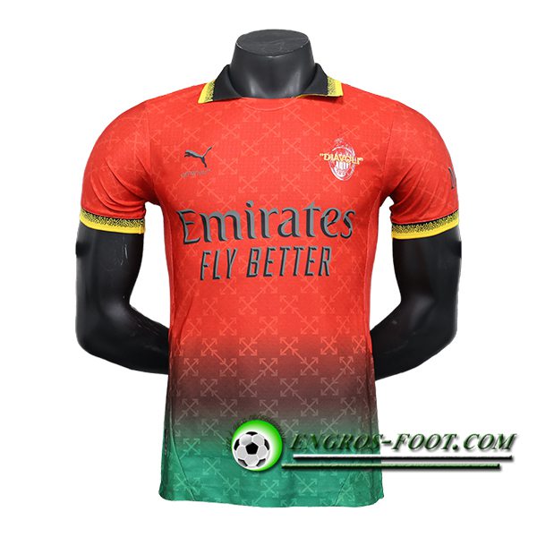 Maillot de Foot Milan AC Special Edition Rouge/Vert 2024/2025