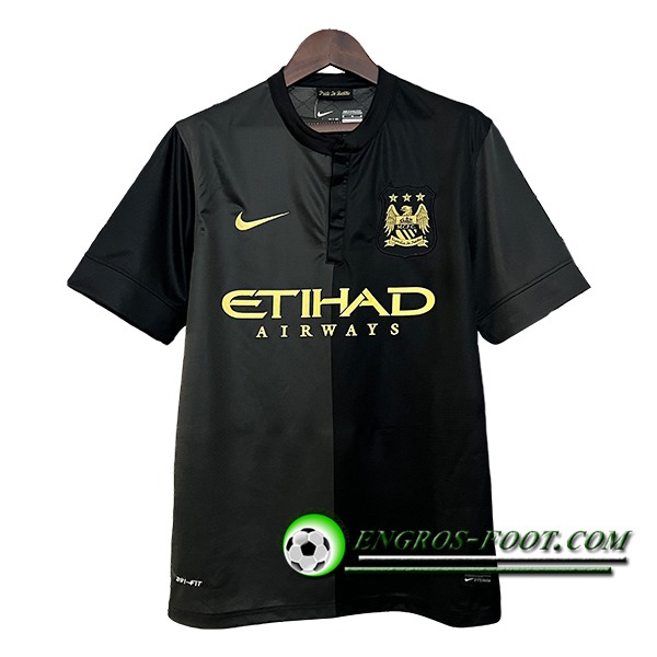 Maillot de Foot Manchester City Retro Exterieur 2013/2014